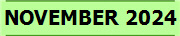 NOVEMBER 2024